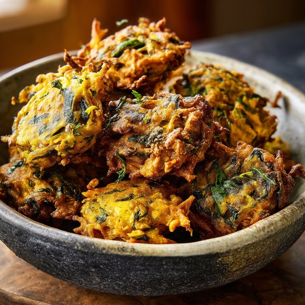 Crispy Veggie Pakoras Snack