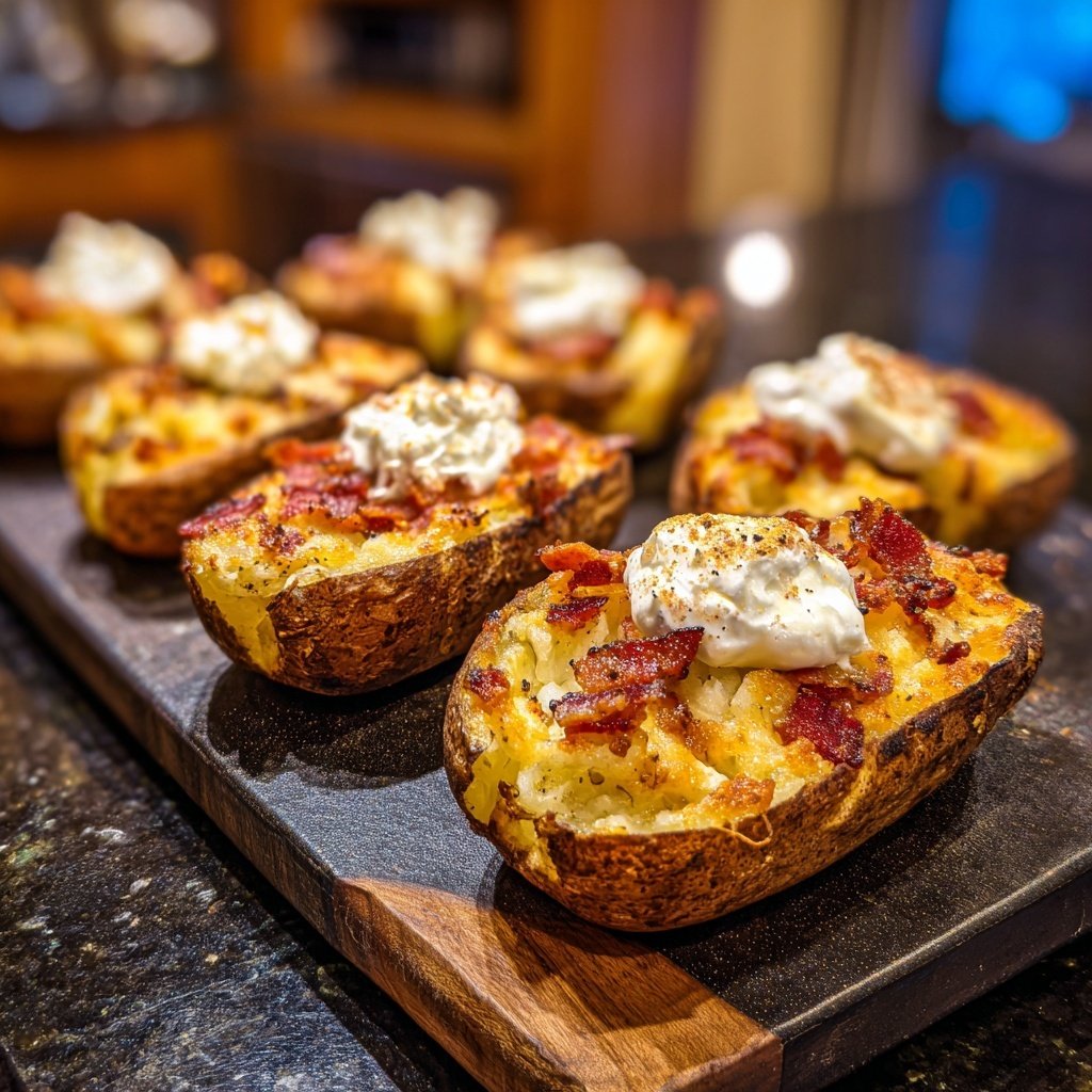 Twice-Baked Loaded Potatoes