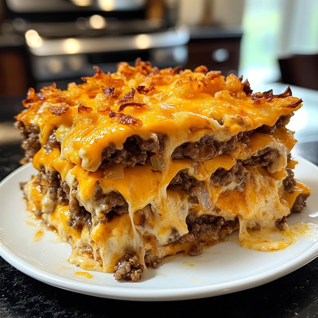 Cheeseburger Casserole