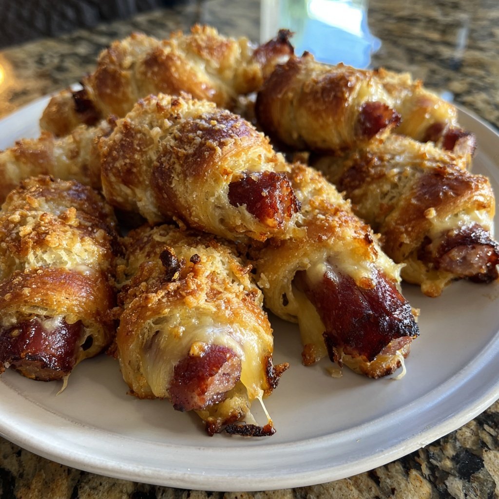 Pretzel Pigs In A Blanket