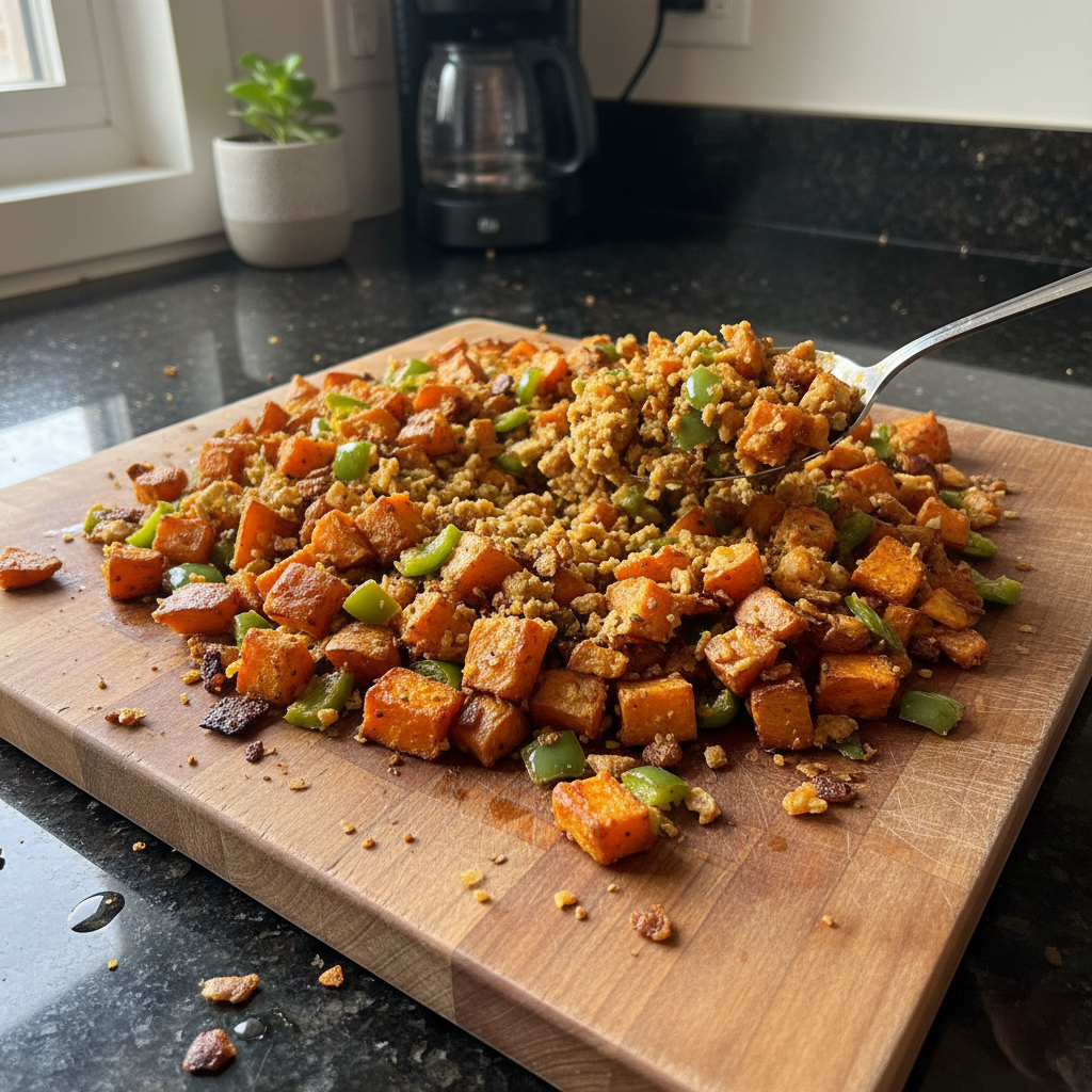 Five-Ingredient Sweet Potato Hash