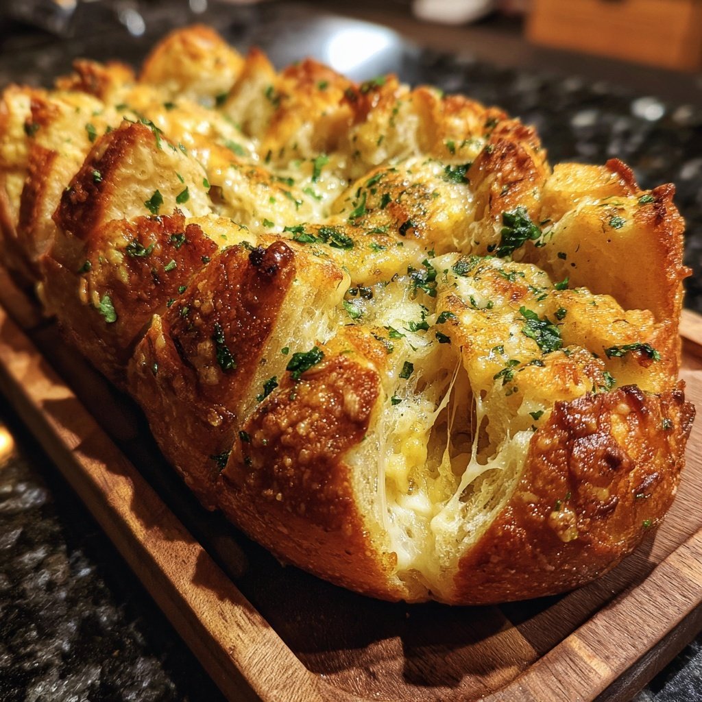 Pull-Apart Garlic Bread Herbs