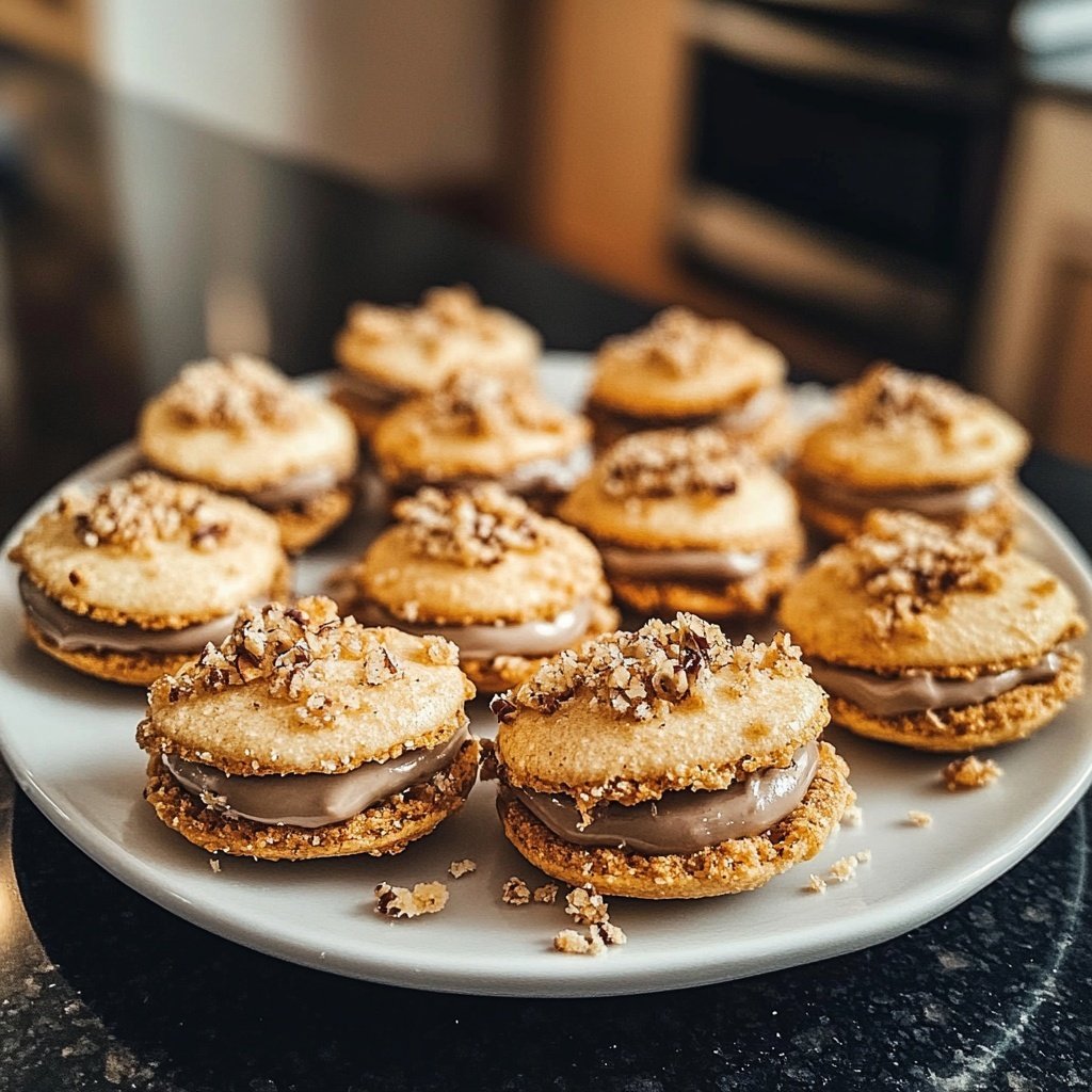 Nutty Hazelnut Macaroon Cookies
