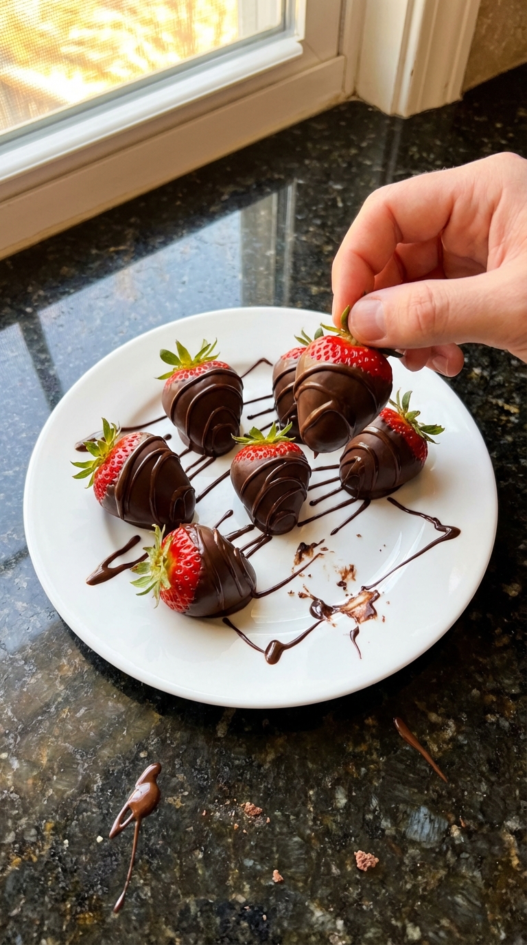 Dark Chocolate Strawberry Indulgence