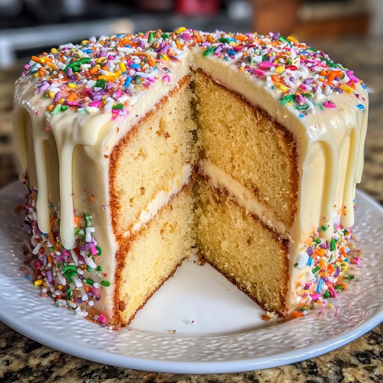 Moist Vanilla Cake Recipe
