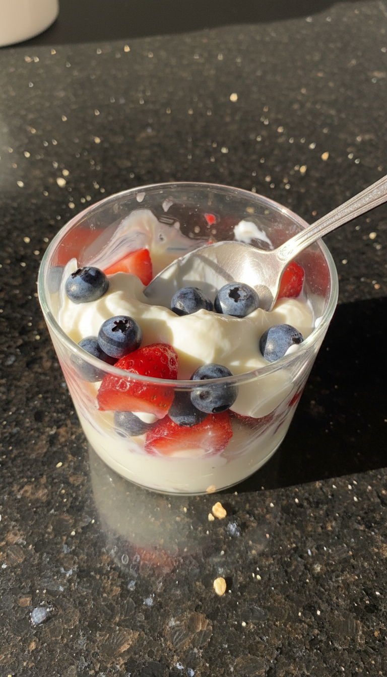 Greek Yogurt and Berry Parfait