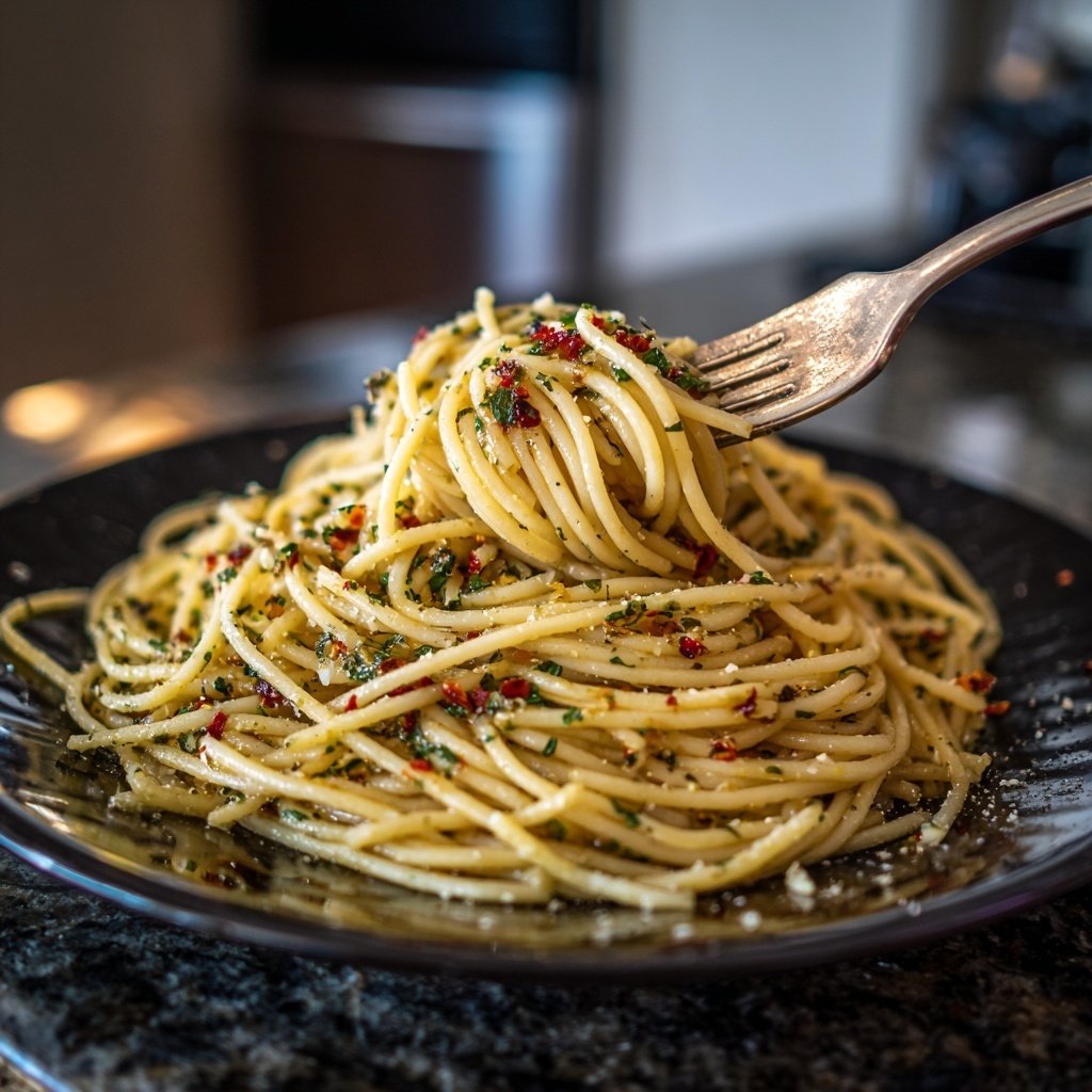 30-Minute Spaghetti Aglio e Olio