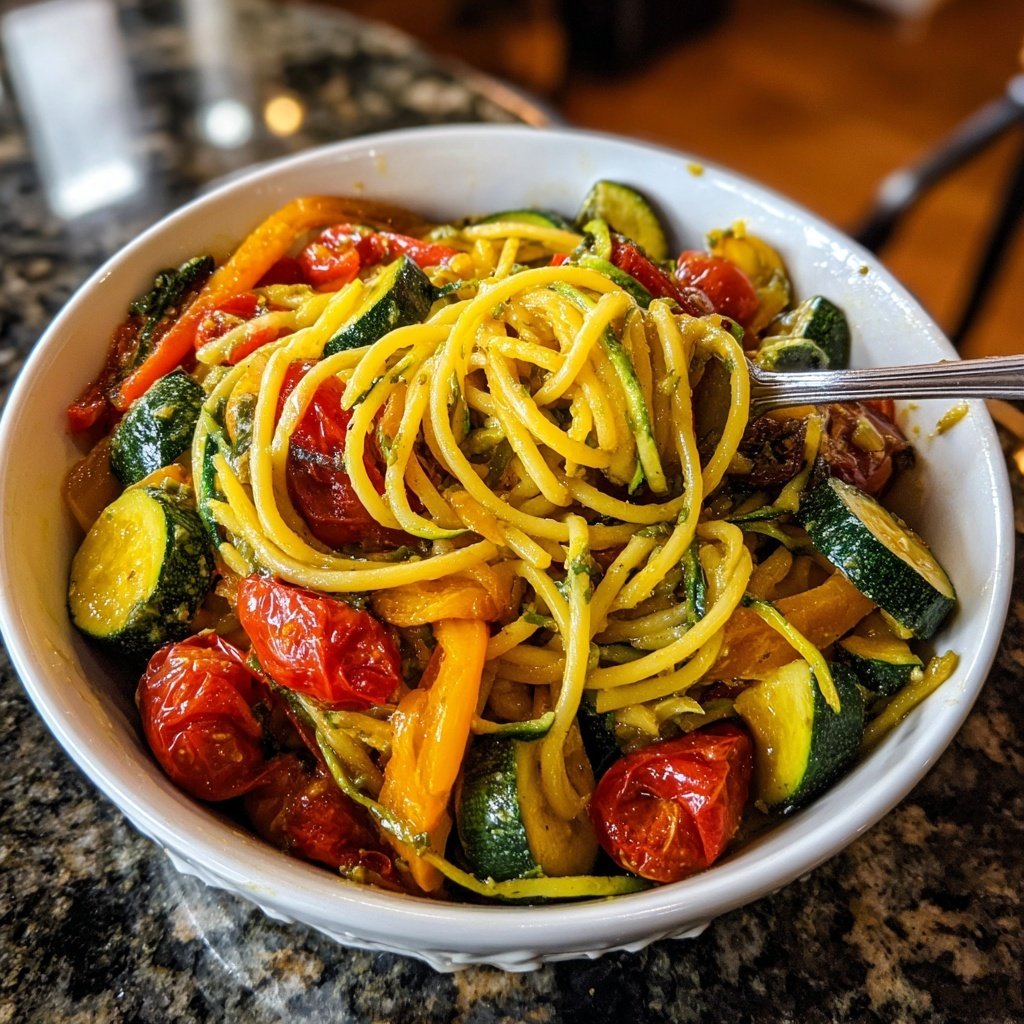 Romantic Pasta Primavera Dinner