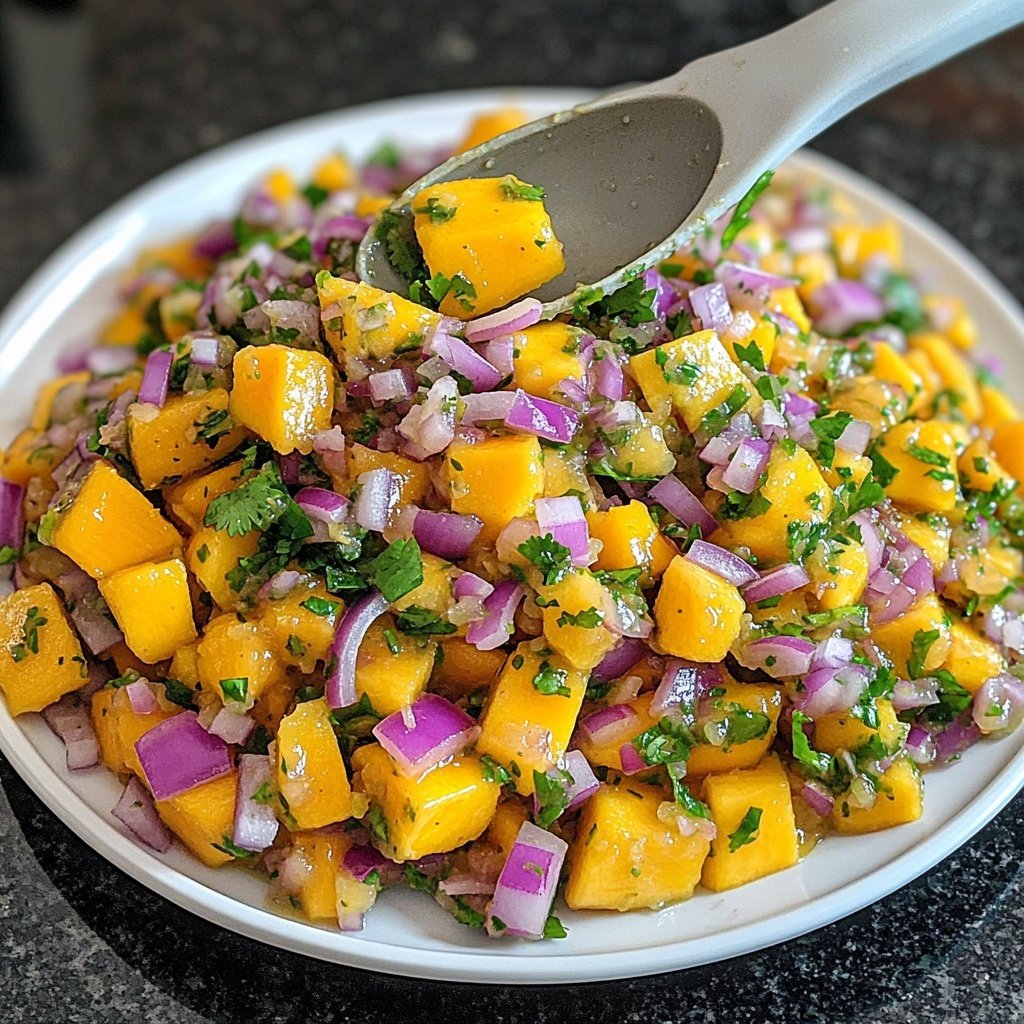Easy Mango Salsa