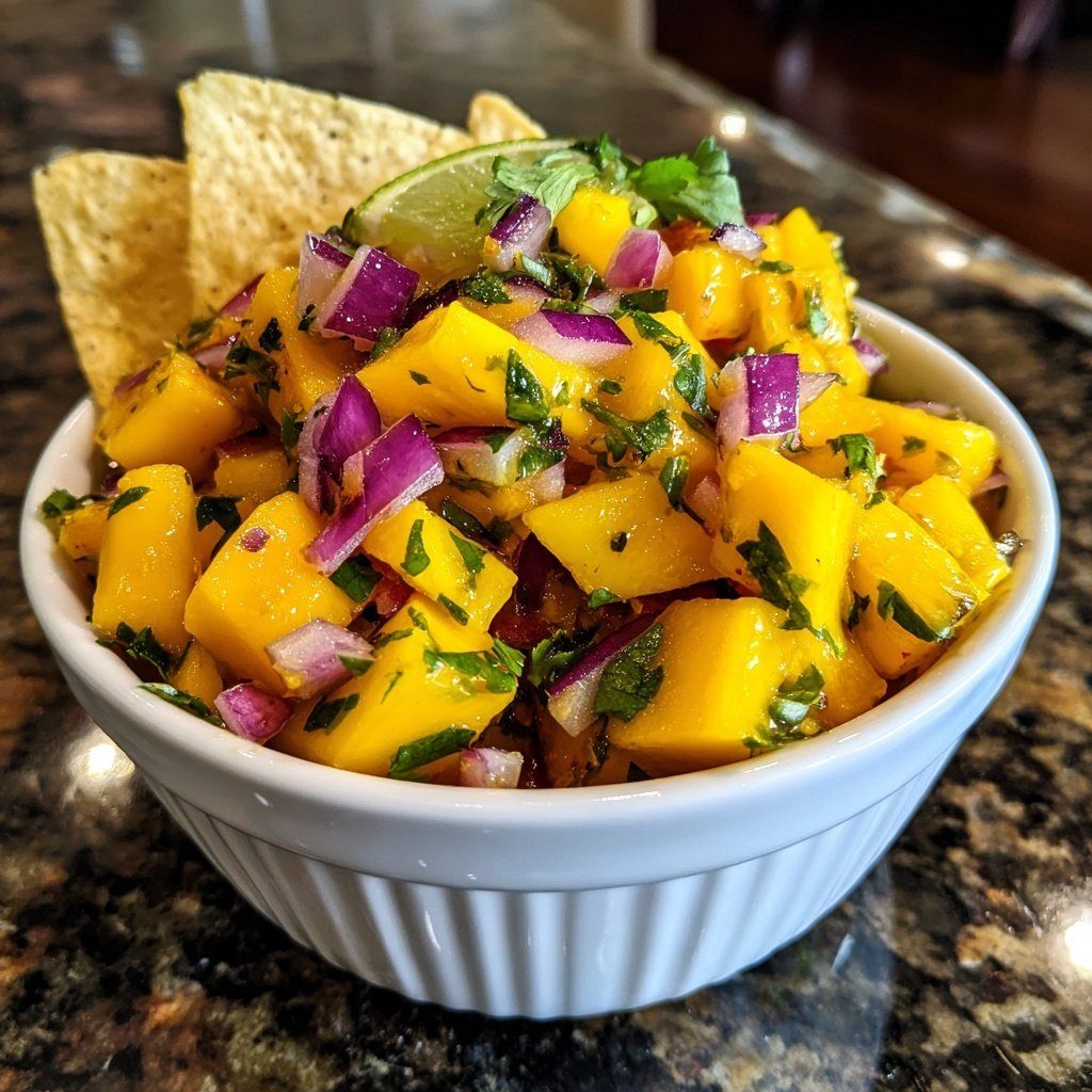Easy Mango Salsa