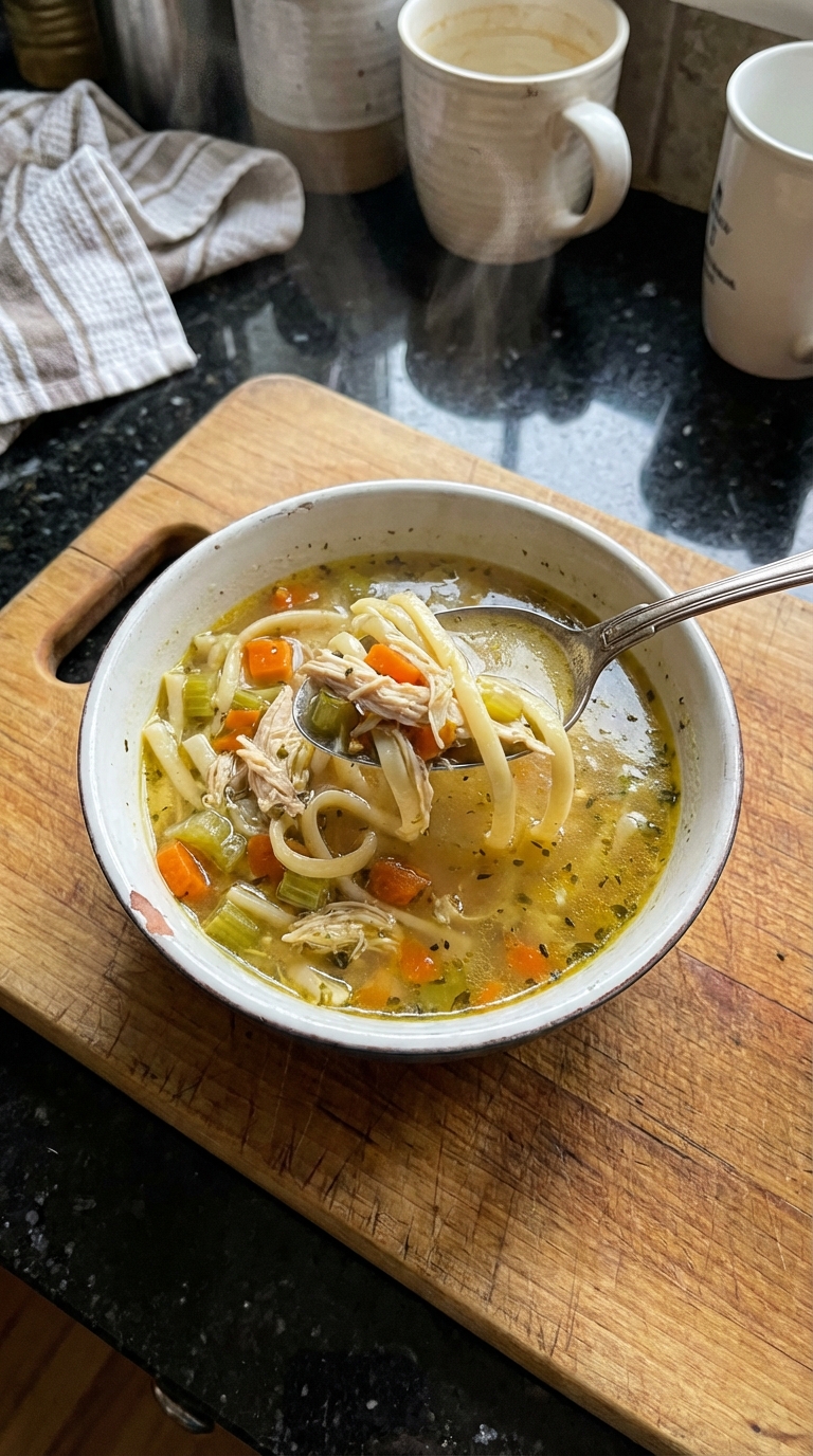 Hearty Chicken Noodle Soup