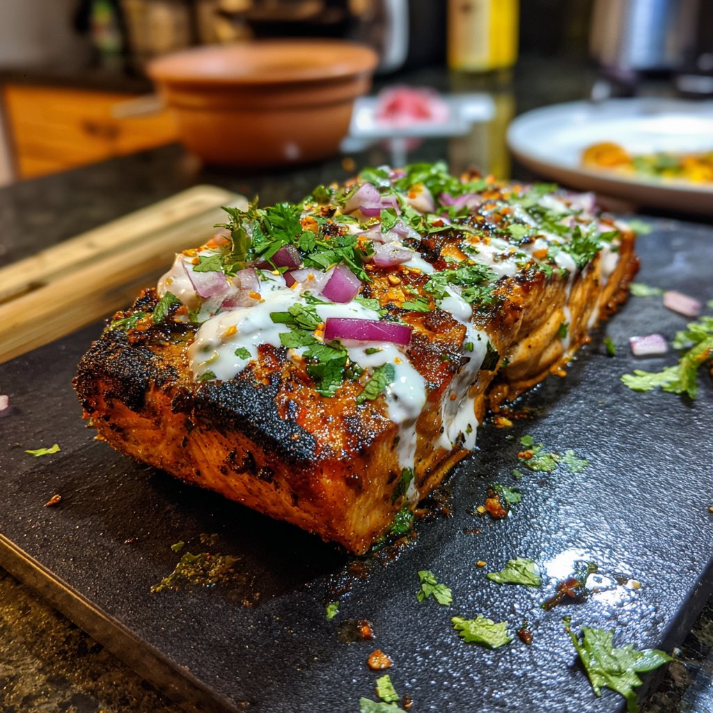 Tandoori Spiced Salmon Delight