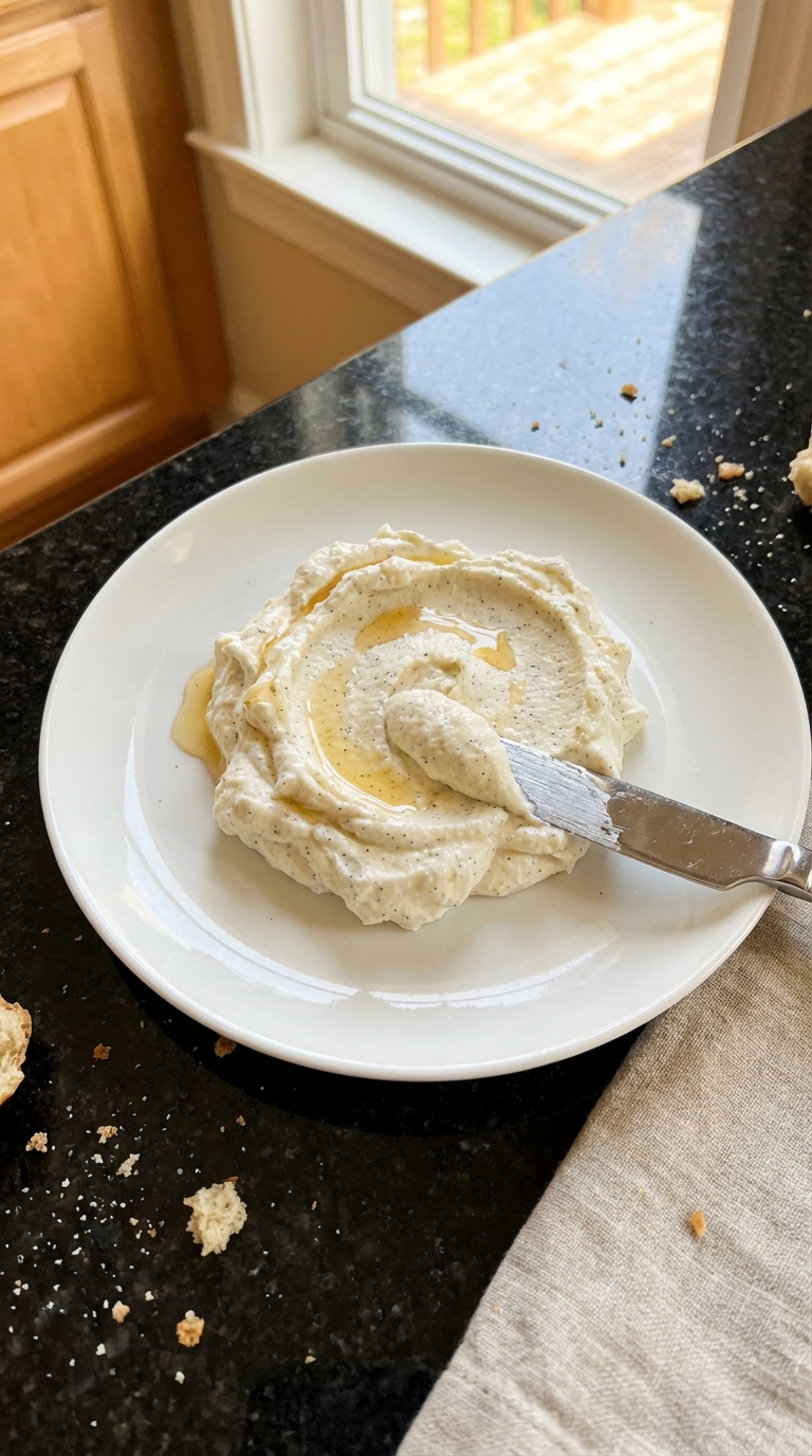 Vanilla Bean Whipped Ricotta